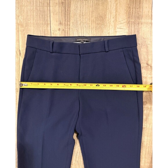 Banana Republic Women's Pants Trousers 6 NWT Navy Blue Logan Fit - Picture 7 of 8